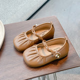 SOLID COLOR MARY JANE - TAN