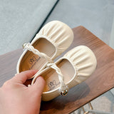 SOLID COLOR MARY JANE - WHITE