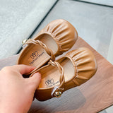 SOLID COLOR MARY JANE - TAN