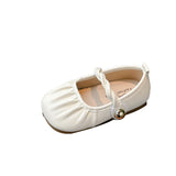 SOLID COLOR MARY JANE - WHITE