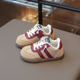 COLOR BLOCK SNEAKERS - BROWN