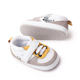 ZEBRA PRINT COLOR BLOCK BOOTIES - WHITE & GREY
