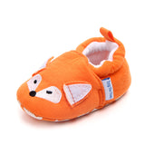 FOX FACE SLIP-ON BOOTIES - ORANGE