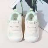 ANIMAL PRINT PREWALKER SHOES - SEA GREEN