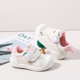 BUNNY RABBIT PRINT PREWALKER SHOES - LIGHT PINK