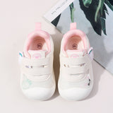 BUNNY RABBIT PRINT PREWALKER SHOES - LIGHT PINK
