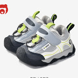 COLOR BLOCK PREWALKER SHOES - GREY