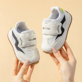 WAVE PATCH VELCRO CLOSURE SHOES - BLACK