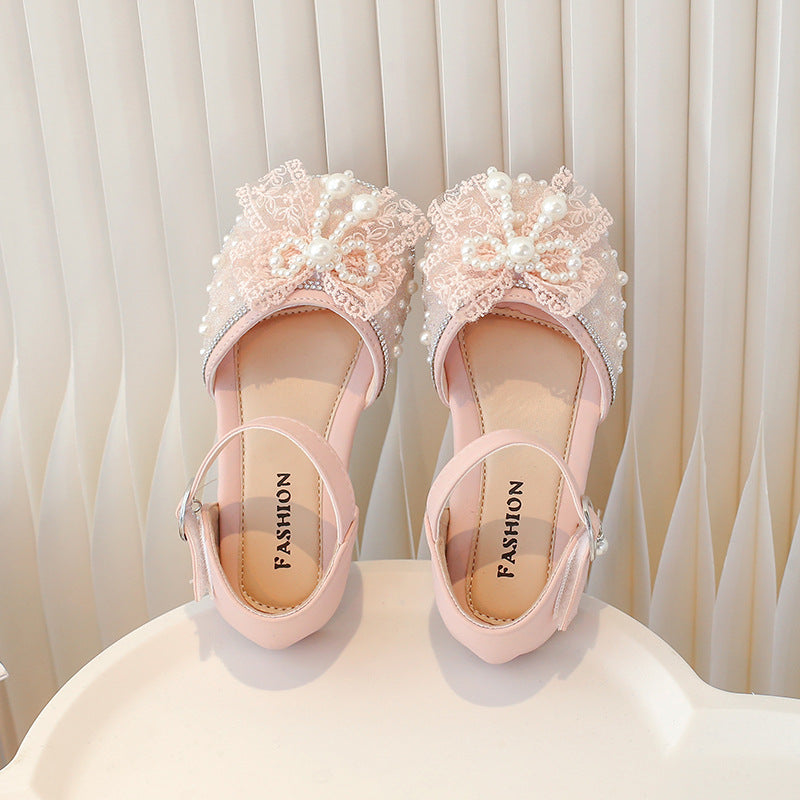 ROSY PEARL MARY JANE - LIGHT PINK