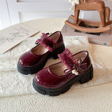 PEARLIE MARY JANE - MAROON