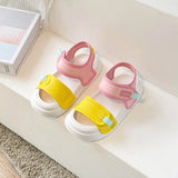 ZOOPIE SANDAL - WHITE & PINK