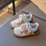 WINKY SNEAKERS - WHITE & ORANGE