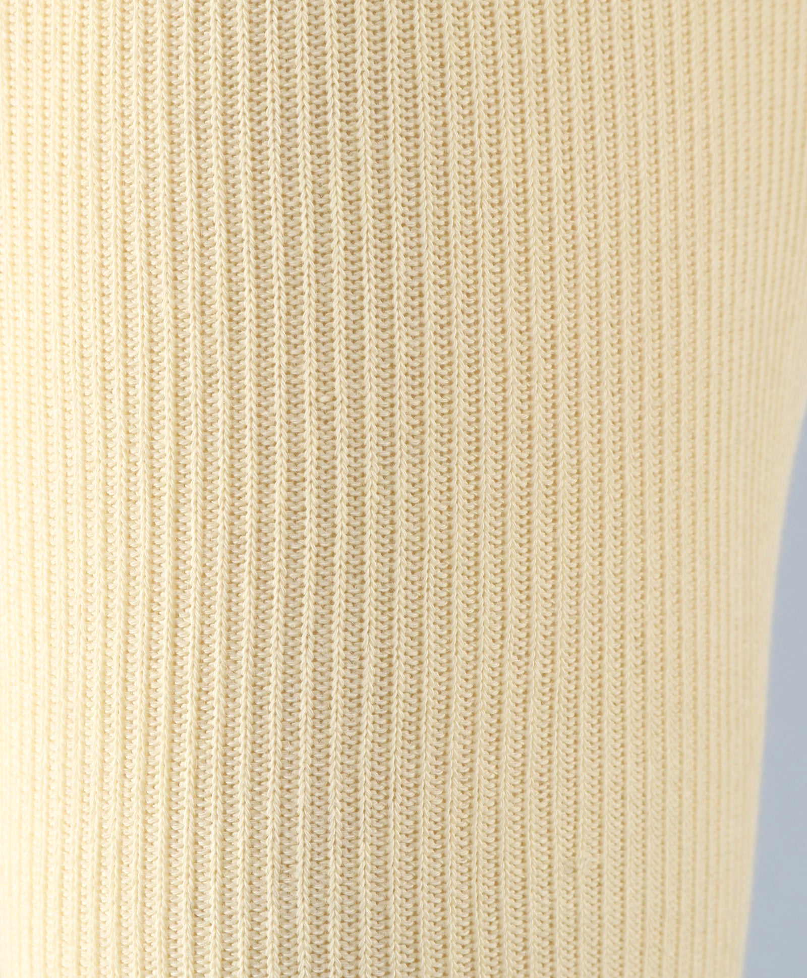 Frill Bow Applique Footed Leggings - Light Yellow