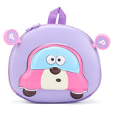 Car Design 3D Hard Case Backpack - Purple