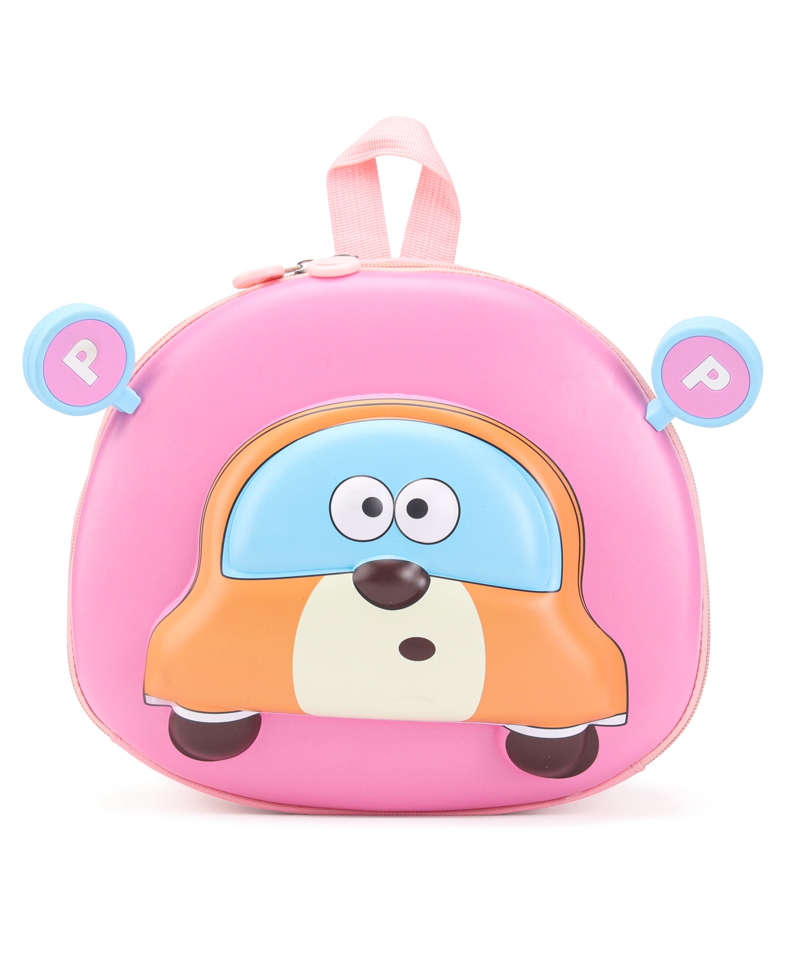 Car Design 3D Hard Case Backpack - Pink