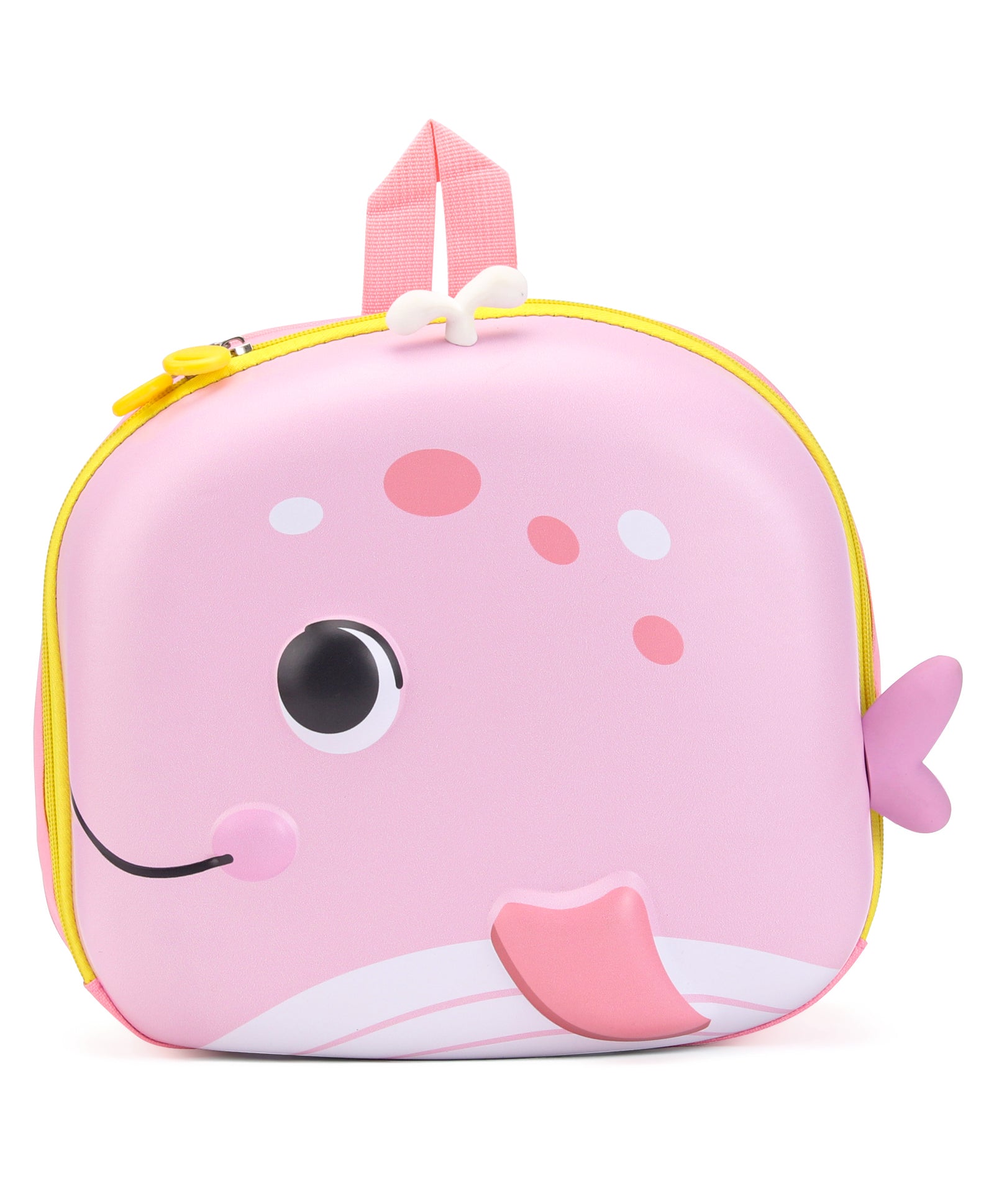 Fish Design 3D Hard Case Backpack - Pink