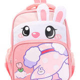 Bunny Design Backpack - Pink