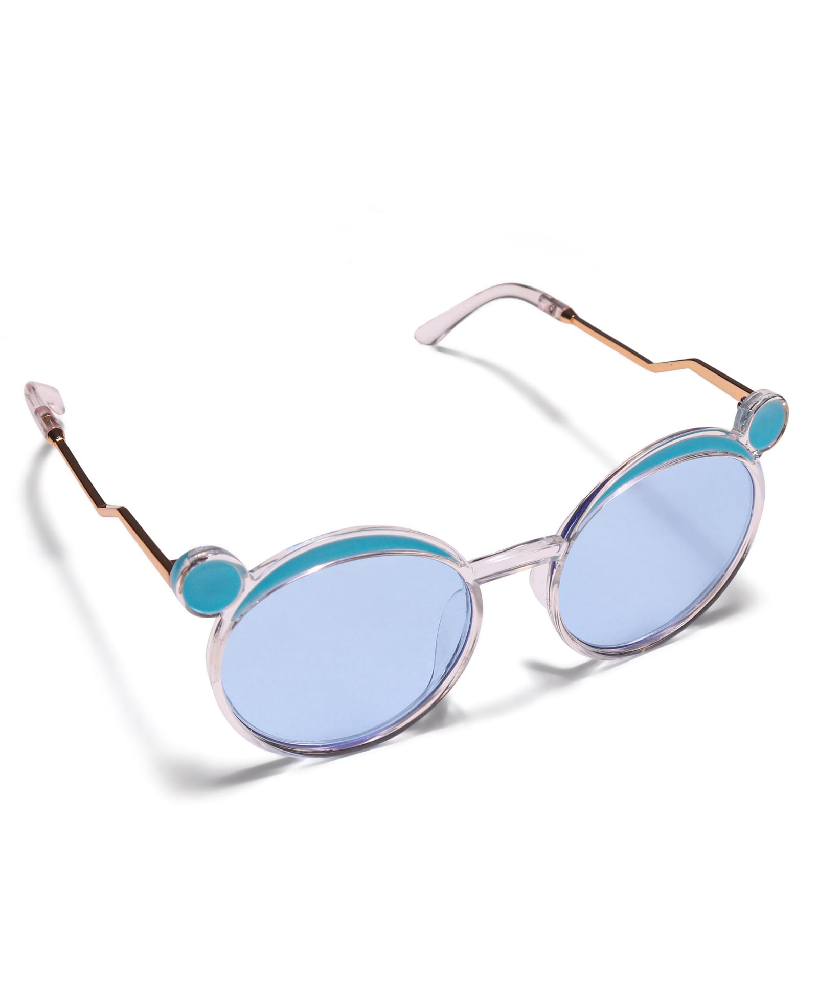 BUNNY SHAPE METAL SUNGLASSES