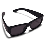 AIRPLANE PRINT SQUARE SHAPE SUNGLASSES