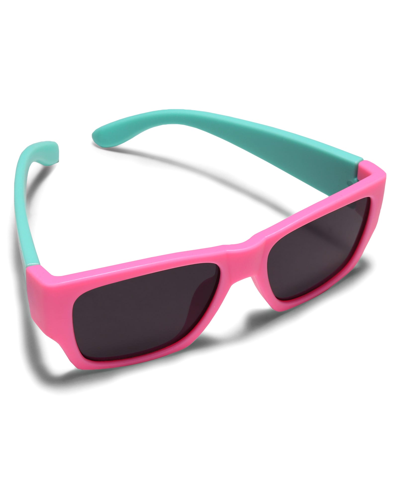 AIRPLANE PRINT SQUARE SHAPE SUNGLASSES