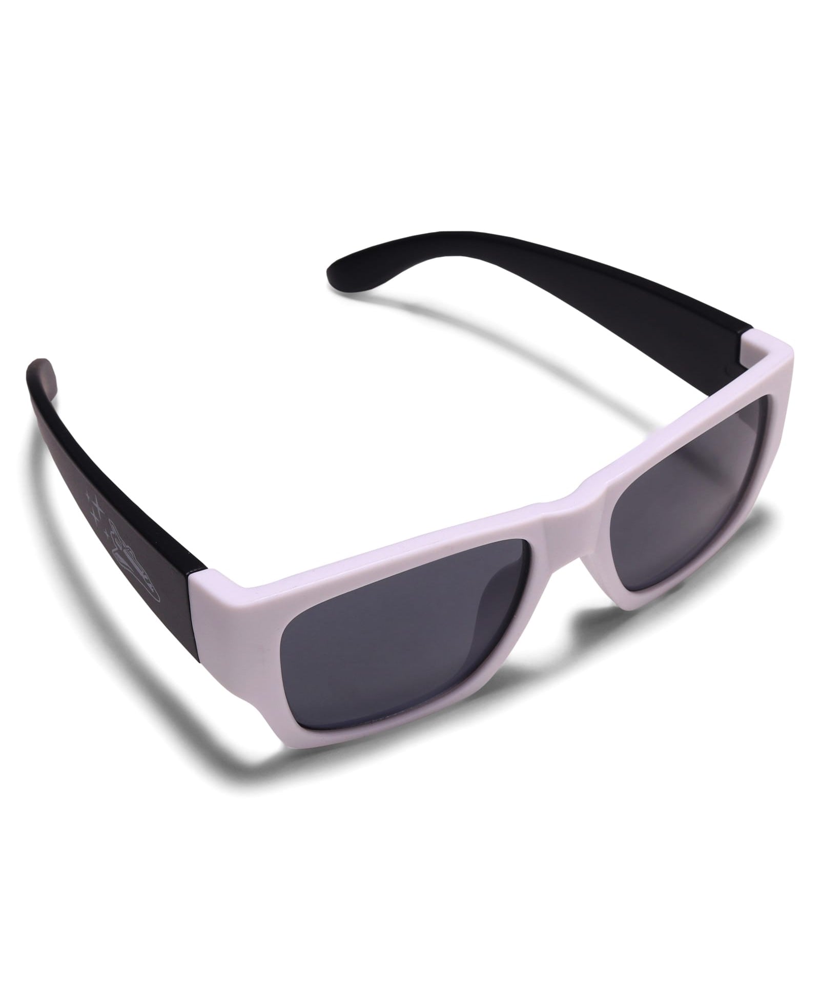 AIRPLANE PRINT SQUARE SHAPE SUNGLASSES