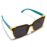 SQUARE SHAPE HALF FRAME SUNGLASSES