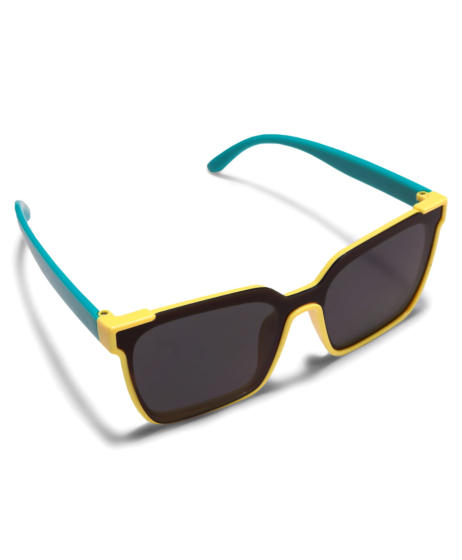 SQUARE SHAPE HALF FRAME SUNGLASSES