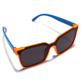 SQUARE SHAPE HALF FRAME SUNGLASSES