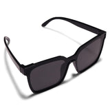 SQUARE SHAPE HALF FRAME SUNGLASSES