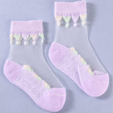 Pack of 3 Bow Design Socks - Multicolor