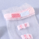 Pack of 3 Bow Design Socks - Multicolor