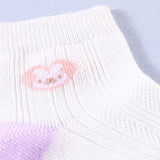 Pack Of 2 Rabbit Print Cotton Socks - White & Sea Green