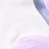 Pack Of 2 Rabbit Print Cotton Socks - White & Sea Green