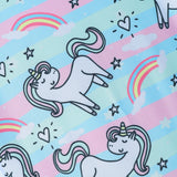 All Over Unicorn Printed Legged Swimsuit - Multicolor