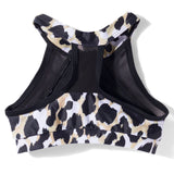LITTLE LEOPARD SPLASH 2 PIECE SWIMSUIT - BLACK