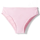 SHAGHETTI STYLE LEOPARD PRINTED 2 PIECE SWIMSUIT - LIGHT PINK