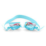 AQUA PARROT DESIGN SWIMMING GOGGLES - LIGHT BLUE