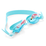 AQUA PARROT DESIGN SWIMMING GOGGLES - LIGHT BLUE