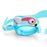 AQUA PARROT DESIGN SWIMMING GOGGLES - LIGHT BLUE