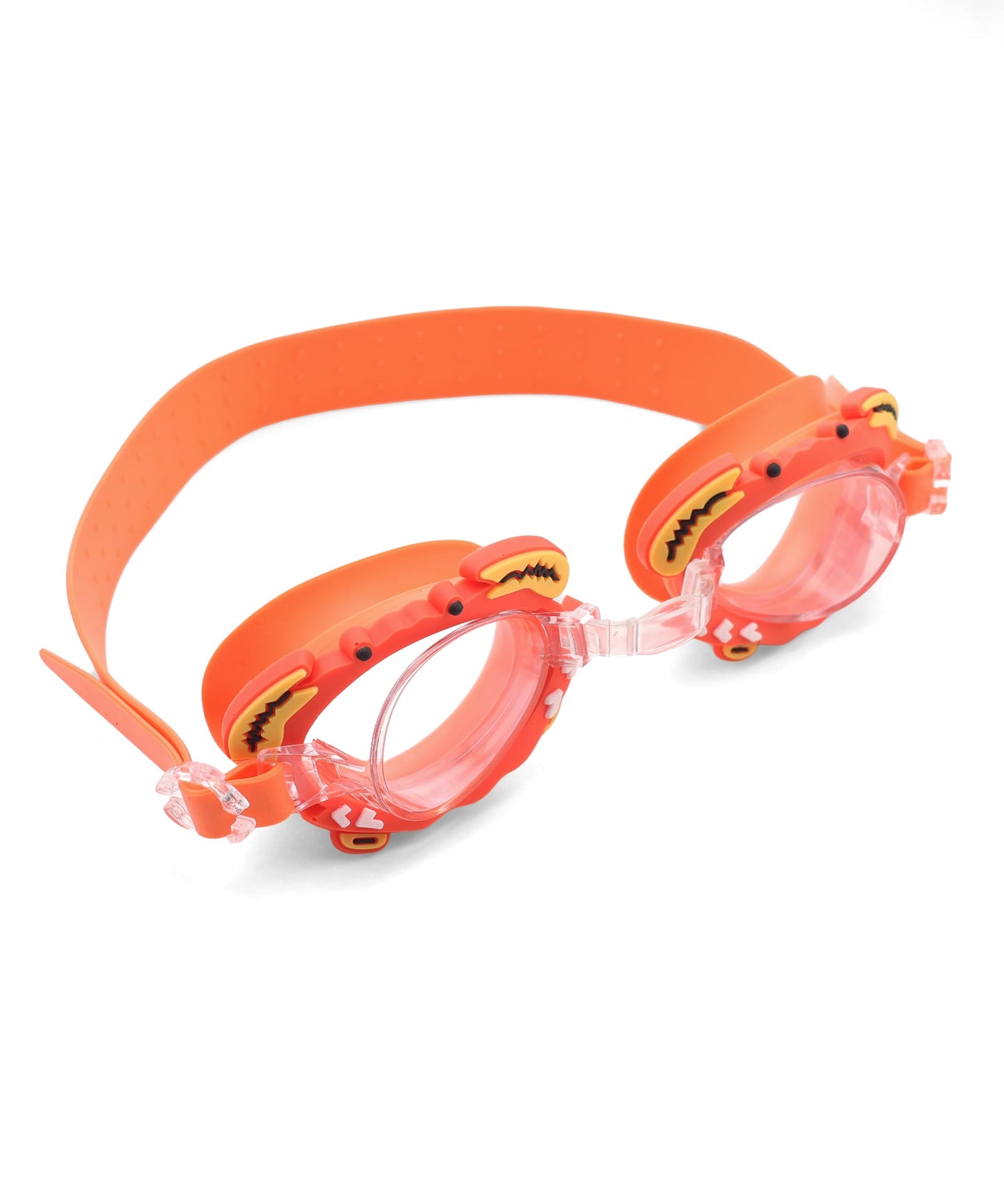 CRAB DESIGN SWIMMING GOGGLES - ORANGE