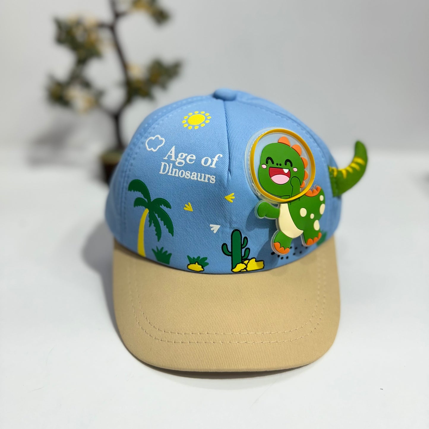 DINO WITH A TAIL 3D CAP