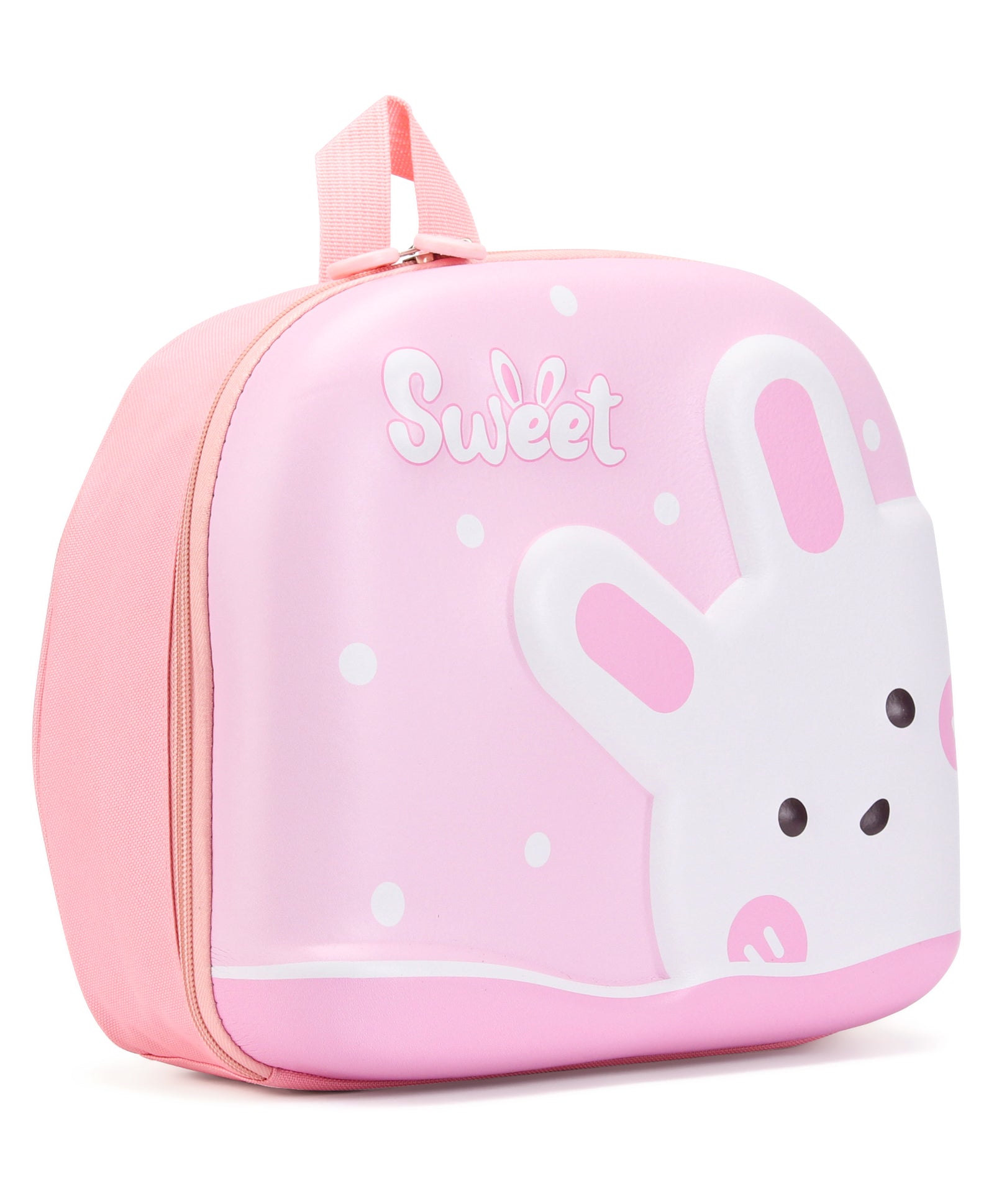 Rabbit Design 3D Hard Case Backpack - Pink