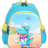 Dino 3D Hard Case Backpack - Blue