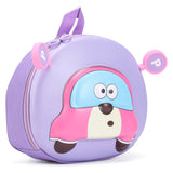 Car Design 3D Hard Case Backpack - Purple