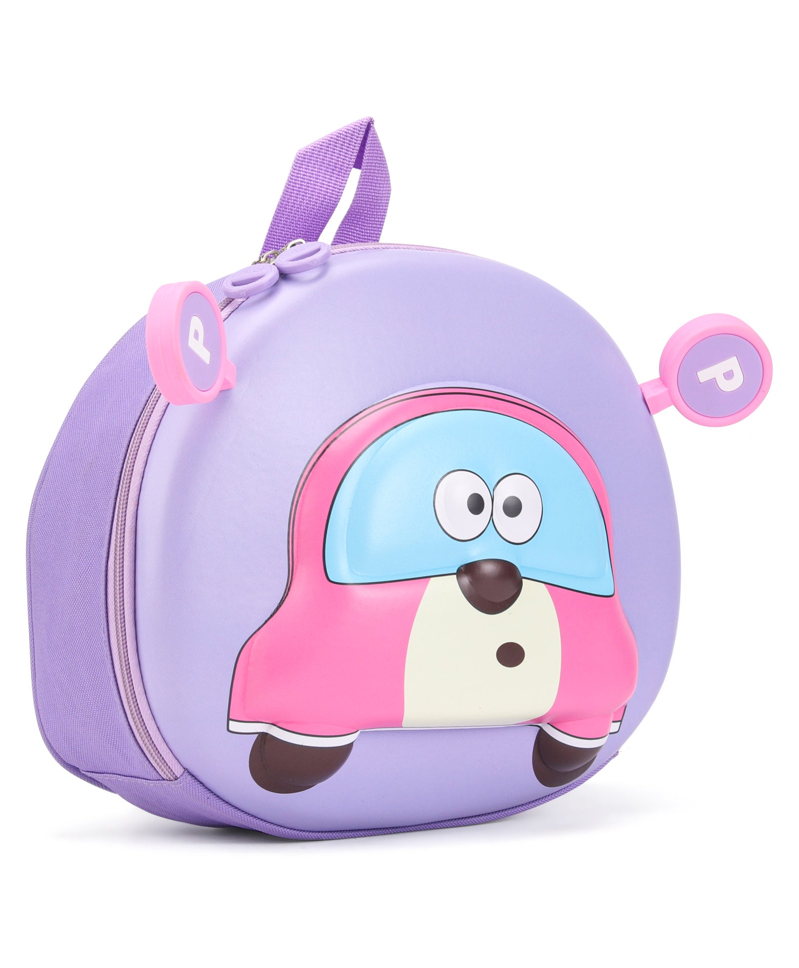 Car Design 3D Hard Case Backpack - Purple