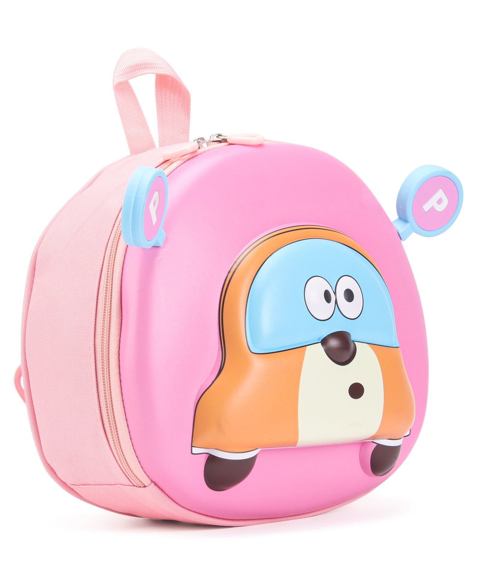 Car Design 3D Hard Case Backpack - Pink