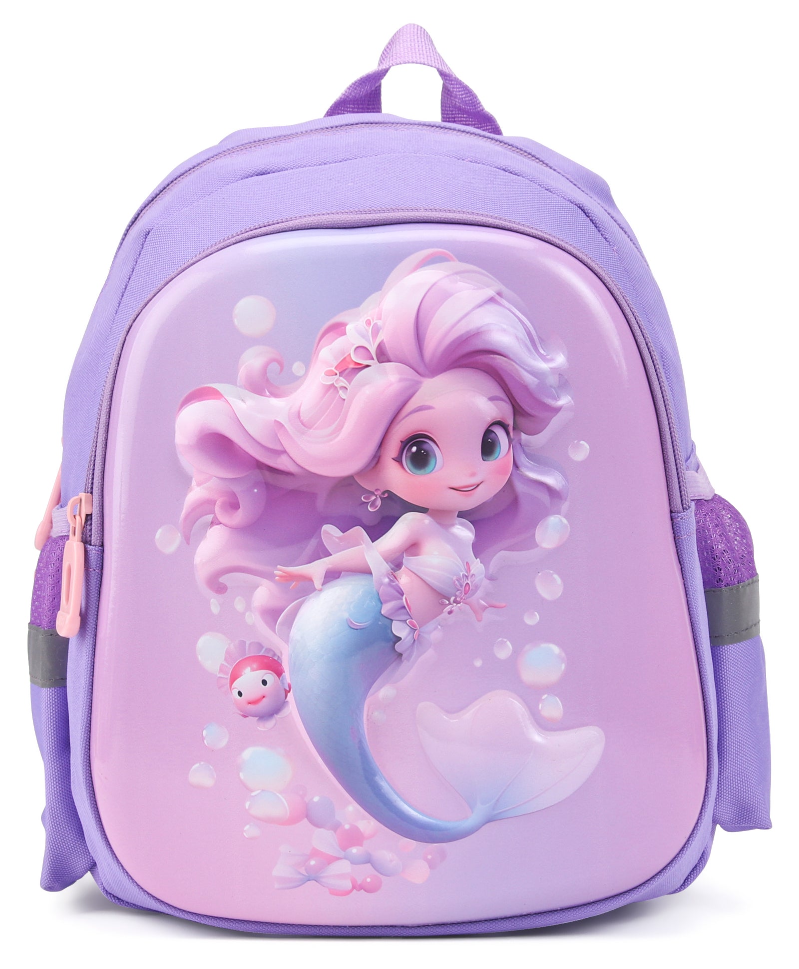 Mermaid 3D Hard Case Backpack - Purple