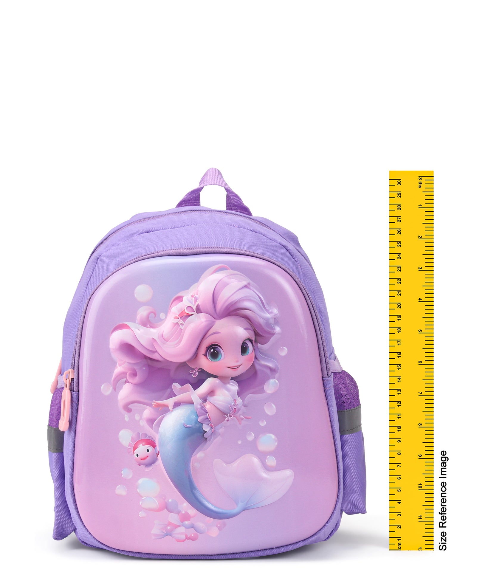 Mermaid 3D Hard Case Backpack - Purple