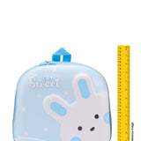 Rabbit Design 3D Hard Case Backpack - Blue
