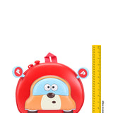 Car Design 3D Hard Case Backpack - Red